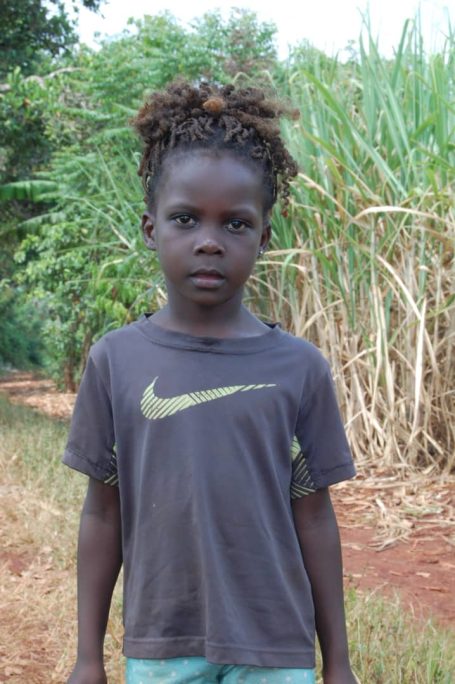 Young girl, Anna Leticia age 6